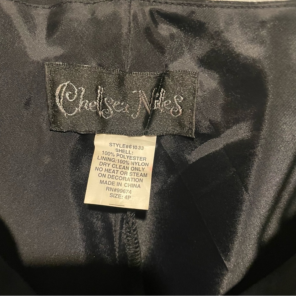 Black Sparkly Mini Dress - Picture 2 of 5